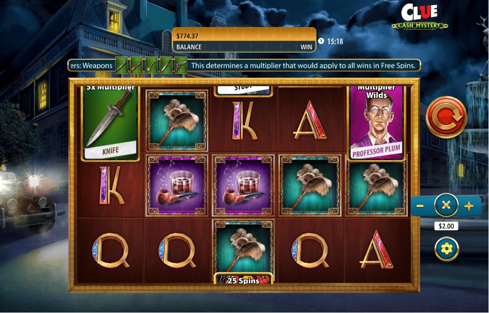 Clue Cash Mystery Casino Slot Game Atlantic Lottery
